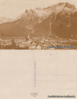 Ansichtskarte Mittenwald Totalansicht 1918  - Mittenwald