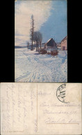 Ansichtskarte  Winter- (Schnee/Eis) Stimmungsbild 1929   Gel Ach Karbitz - Non Classés