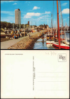 Ansichtskarte Travemünde-Lübeck Stadtteilansicht, Hafen Promenade 1975 - Other & Unclassified