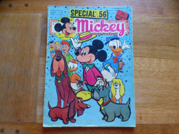 JOURNAL MICKEY BELGE  N° 273  Du 29/12/1955 COVER SPECIAL 1956 + JEU DE L'OIE MICKEY - Journal De Mickey