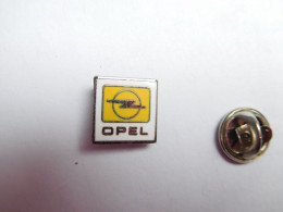 Beau Pin's En EGF , Auto Opel , Logo Avec Verso Lisse - Opel