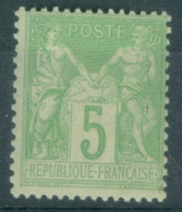 France   102    * *  TB  - 1898-1900 Sage (Type III)