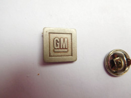 Beau Pin's , Auto Opel , GM , Général Motors , En Relief , Verso Lisse - Opel