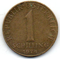 1 Schilling 1974 - Oesterreich