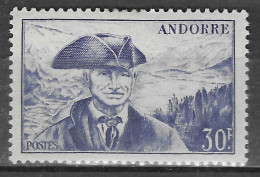 ANDORRE FRANCAIS N°137* - Cote 21.50 € - Nuevos