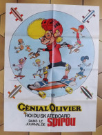 Maxi Poster.  " GENIAL OLIVIER "    Devos. - Manifesti