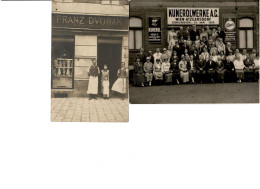 1920/29 - WIEN ATZGERSDORF  XXIII Bezirk, 2 Foto 16X12 Und 9X14cm. Gute Zustand, 2 Scan - Other & Unclassified