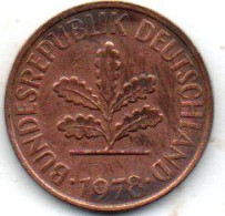 2 Pfennig 1978D - 2 Pfennig