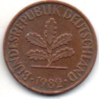 2 Pfennig 1982F - 2 Pfennig