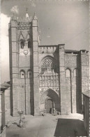 ESPAGNE - Avila - Façade Principale De La Cathédrale - Vue Générale - Carte Postale - Ávila