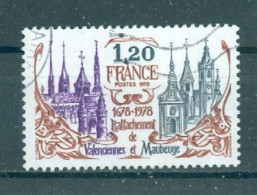 FRANCE - N°2016 Oblitéré - 300°anniversaire Du Rattachement De Valenciennes Et Maubeuge. - Used Stamps