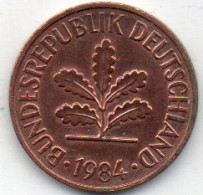 2 Pfennig 1984D - 2 Pfennig