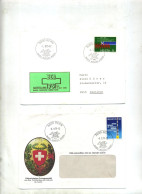 Lettre Cachet Berne Musee 2 Types - Postmark Collection