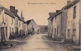 CPA LANGOUET 35 - Vue Du Bourg - Sonstige & Ohne Zuordnung