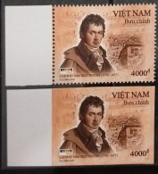 Vietnam Viet Nam MNH Perf & Imperf Stamps 2020 :250th Birth Ann. Of Ludwig Van Beethoven / Music (Ms1139) - Viêt-Nam