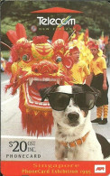 New Zealand: Telecom - 1995 Phonecard Exhibition Singapore, Spot At The Chingay Procession - Nieuw-Zeeland