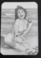 #16   Woman Femme -  Small Pocket Calendar Pin Up - Year 1967 - Small : 1961-70