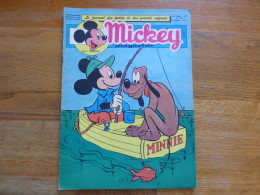 JOURNAL MICKEY BELGE SPECIAL N° 338 Du 28/03/1957 COVER MICKEY ET PLUTO + LA FLECHE NOIRE - Journal De Mickey