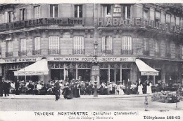 PARIS                              TAVERNE MONTMARTRE   CARREFOUR CHATEAUDUN - Bar, Alberghi, Ristoranti