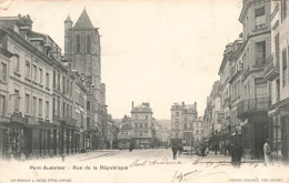 FRANCE - Pont Audemer - Rue De La République - Carte Postale Ancienne - Pont Audemer