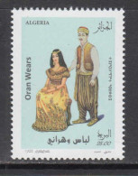 2022 Algeria Oran Wears Costumes Complete Set Of 1 MNH - Algérie (1962-...)