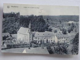 HOUFFALIZE  Vue L'eglise  Route De Liége  NO 50 - Houffalize