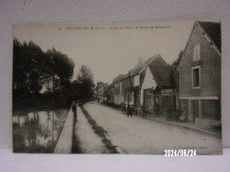 ECLUZELLES (Eure Et Loir) BORDS DE L'EURE ET ROUTE DE MAINTENON  CAFE N°34 - Other & Unclassified