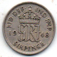 6 Pence 1948 - Otros & Sin Clasificación