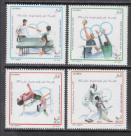 2022 Algeria Oran Mediterranean Games Volleyball Ping Pong Fencing Complete Set Of 4 MNH - Algérie (1962-...)