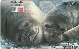 New Zealand: Telecom - 1993 Philatelia And T'card Exhibion Köln 93, Fur Seals - Nuova Zelanda