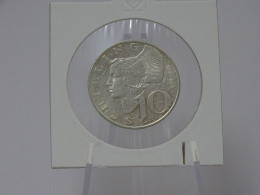 Kursmünze Österreich 1964 - 10 Schilling - SILBER - Vorzüglich - RaR - Autriche