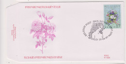 FDC 1224 COB 2702 Floralies à Liege Oblitération OSLO Bureau Temporaire De La Poste Belge à L'étranger - 1991-2000