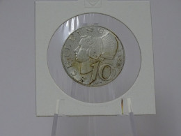 Kursmünze Österreich 1965 - 10 Schilling - SILBER - Vorzüglich - RaR - Oostenrijk