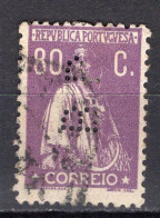 R4190 - PORTUGAL Yv N°288 Perfin - Used Stamps