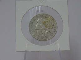 Kursmünze Österreich 1967 - 10 Schilling - SILBER - Vorzüglich - RaR - Oesterreich