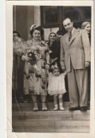 JEWISH JUDAICA TURQUIE CONSTANTINOPLE FAMILY ARCHIVE PHOTO FEMME HOMME ENFANT 8.8X13.8cm. - Anonymous Persons