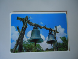 GREECE  POSTCARDS   MONASTERY BELLS     MORE  PURHASES 10% DISCOUNT - Grèce