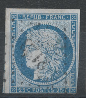 Lot N°83236   N°4, Oblitéré PC 2128 MONTPELLIER(33), Indice 1 - 1849-1850 Cérès