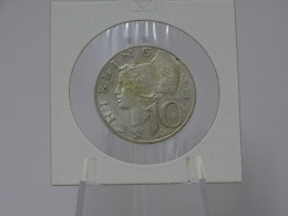 Kursmünze Österreich 1968 - 10 Schilling - SILBER - Vorzüglich - RaR - Autriche