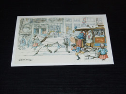 75570-         CARTE DOUBLE, ILLUSTRATION ANTON PIECK - Pieck, Anton