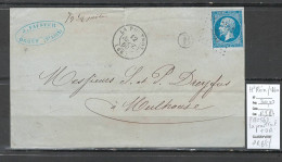 France  - PC 2563 - LAPOUTROIE - ORBEY -1860 - Haut Rhin - 1849-1876: Klassieke Periode