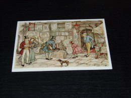 75572-         CARTE DOUBLE, ILLUSTRATION ANTON PIECK - Pieck, Anton