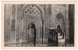 FATHAPUR SIKRI - Interior Of The Mosque - Macropolo  F.S. 457 - Inde