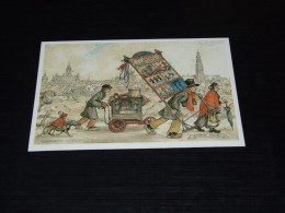 75573-         DOUBLE CARD, ILLUSTRATION ANTON PIECK - Pieck, Anton