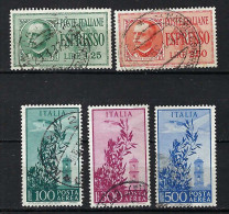 ITALIE Exprès Et P.A. Ca.1950-70: Lot D' Obl. - Express-post/pneumatisch