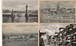 Allemagne - LINDAU - Lot De 4 CPA - Lindau A. Bodensee