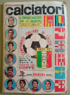 Album Figurine Calciatori Panini 1971-72 Raro Quasi Completo - Edición Italiana