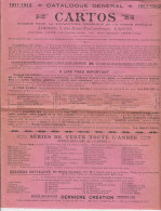 Limoges - CARTOS  - Cartes Postales - Catalogue De 4 Pages + Documents 1911 - 1912 - Drukkerij & Papieren