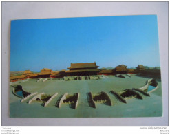 Chine China Tai He Men (Gate Of Supreme Harmony) And Jin Shui Qiao (Bridges Over The Inner Golden River) Circulée 1993 - Chine