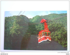 Taiwan The Newly Installed Cable Car At Wulai To The Cascade - Taiwán